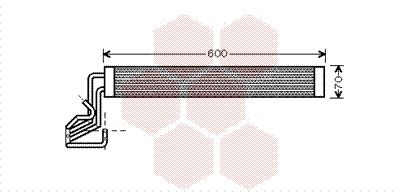 VAN WEZEL Eļļas radiators, Stūres vadība 58003264